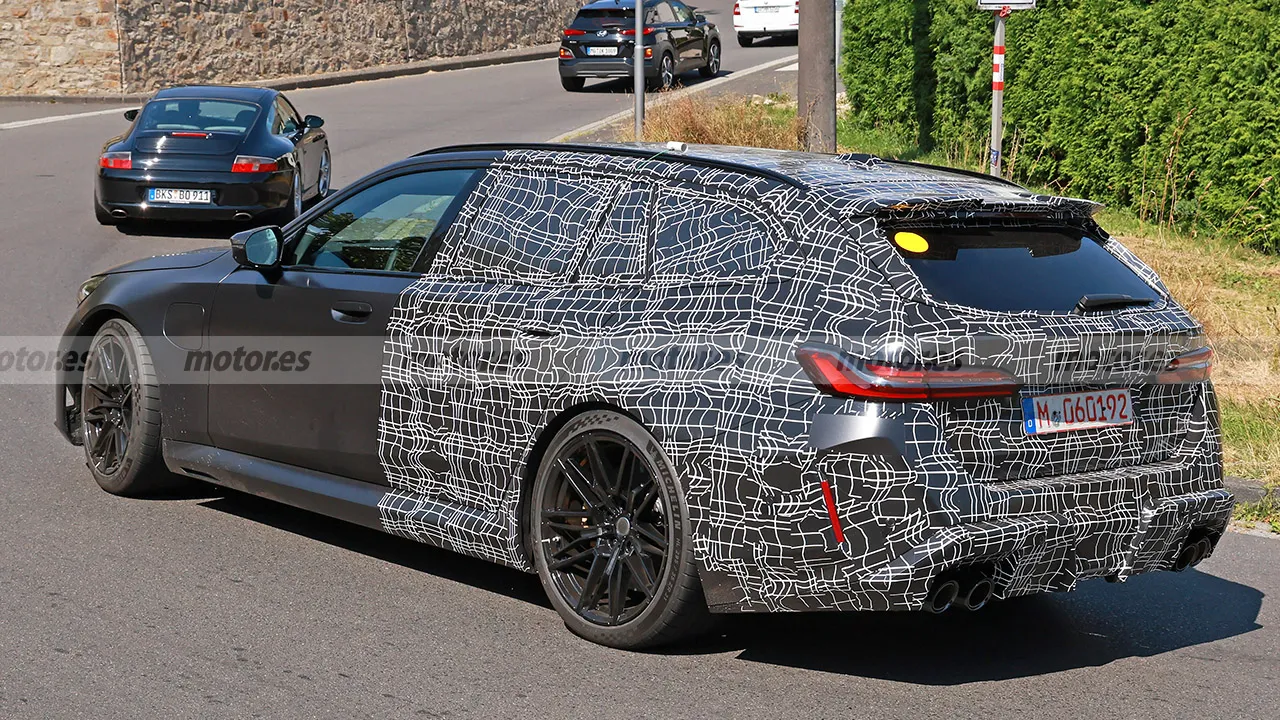 El nuevo BMW M5 Touring pierde gran parte de su camuflaje a falta de pocos días para su presentación23