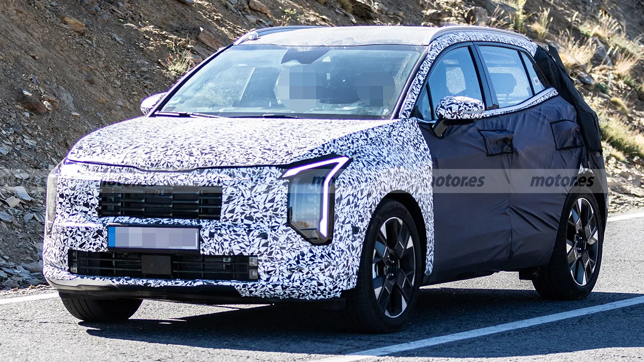 Los faros del nuevo KIA Sportage 2025 como nunca antes los habías visto, al descubierto la nueva firma luminosa LED3