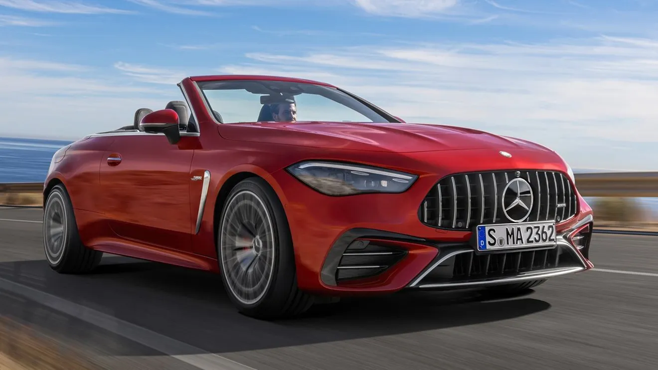 Más de 400 CV, etiqueta ECO y descapotable, el nuevo Mercedes-AMG CLE 53 4MATIC+ Cabrio ya tiene precio en España