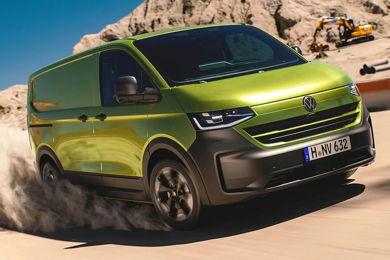 Filtrada la nueva Volkswagen Transporter 2025 (Panamericana incluida), al descubierto la esperada furgoneta alternativa a la Multivan