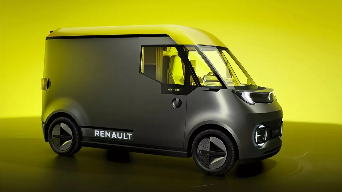 El futuro de las furgonetas eléctricas de Renault se descubre en el nuevo Estafette Concept