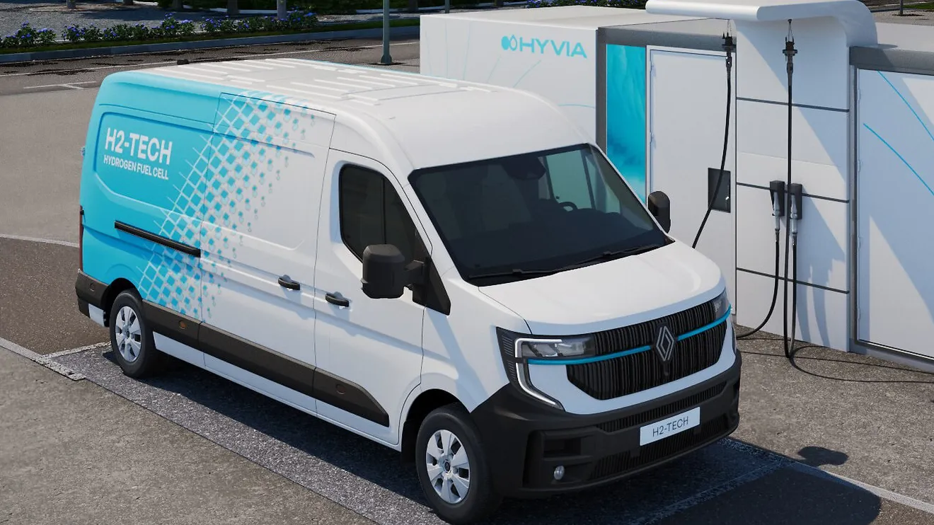 Más rápido que repostar diésel, la nueva Renault Master H2 llega en 2025 para cambiar el mercado de los comerciales