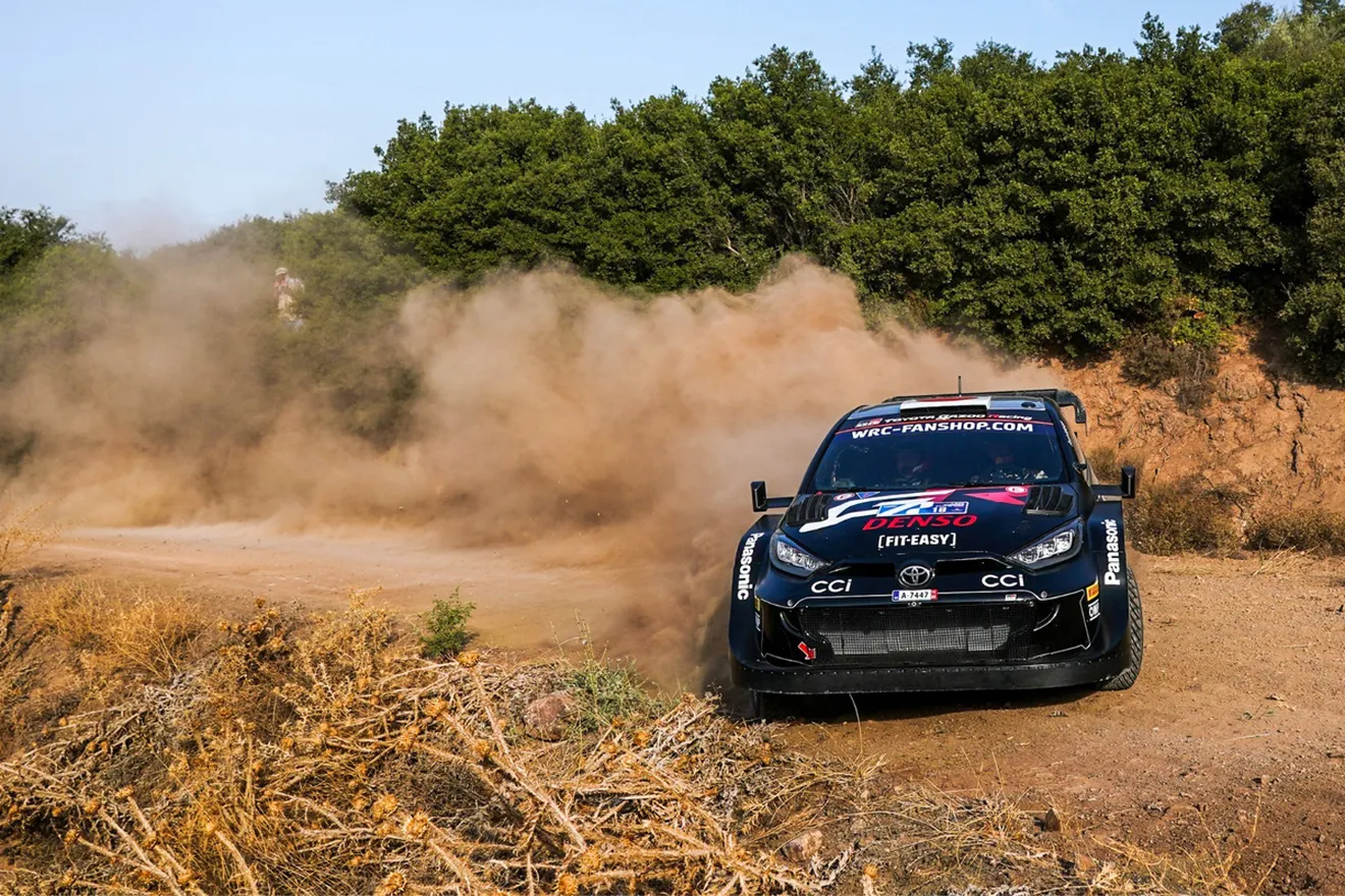 Takamoto Katsuta lidera el polvoriento shakedown del Acrópolis Rally de Grecia