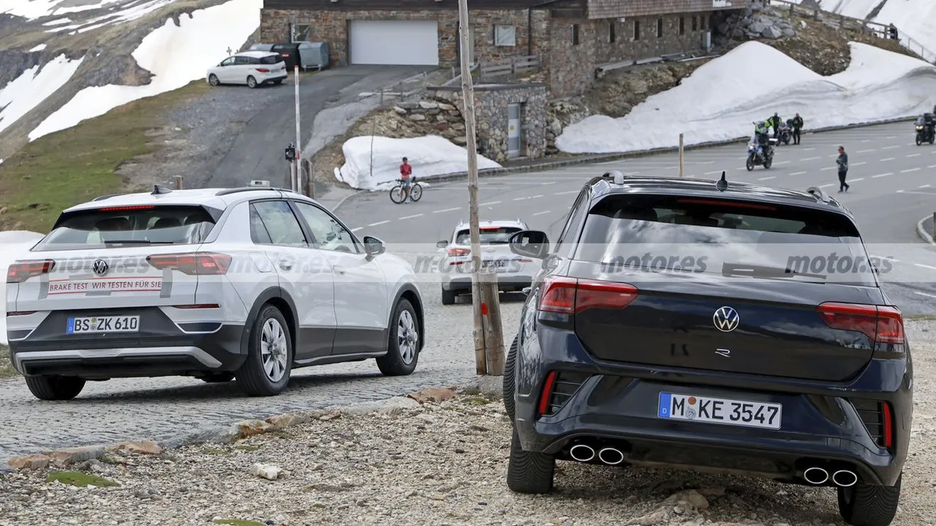 Fotos espía Volkswagen T-Roc 2025