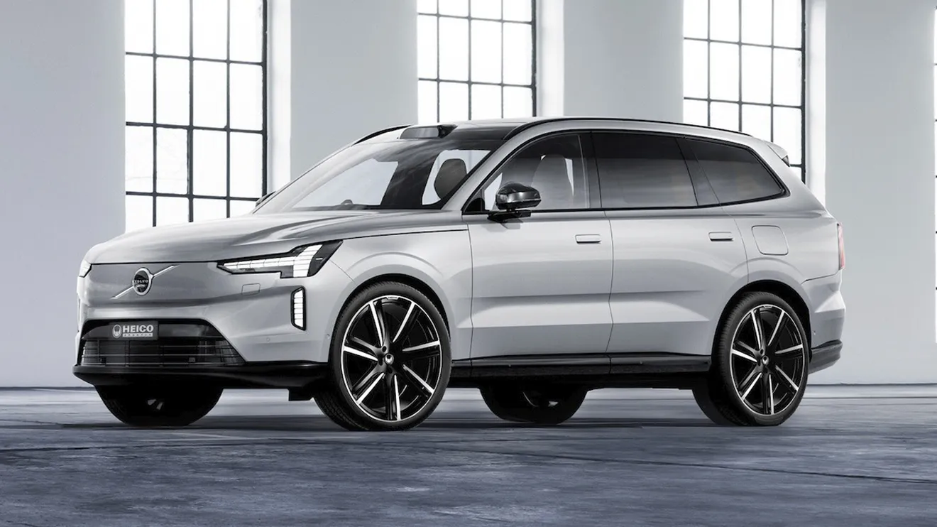 El Volvo EX90 no renuncia a la deportividad, Heico Sportiv revela una de sus novedades más transformadoras