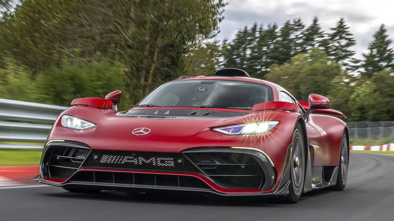 El exclusivo Mercedes-AMG ONE destroza su propio récord en Nürburgring con un nuevo tiempo de locura