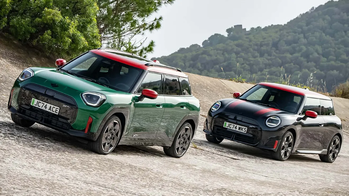 Llegan los MINI John Cooper Works 100% eléctricos, debutan los nuevos Aceman y Cooper JCW con 258 CV