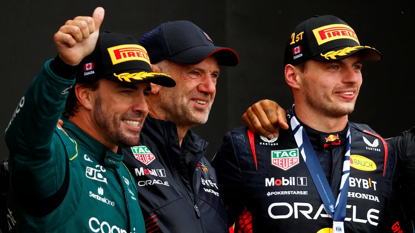 Estas palabras de Newey invitan a pensar que echará de menos a Verstappen, hasta que dice esto de Fernando Alonso