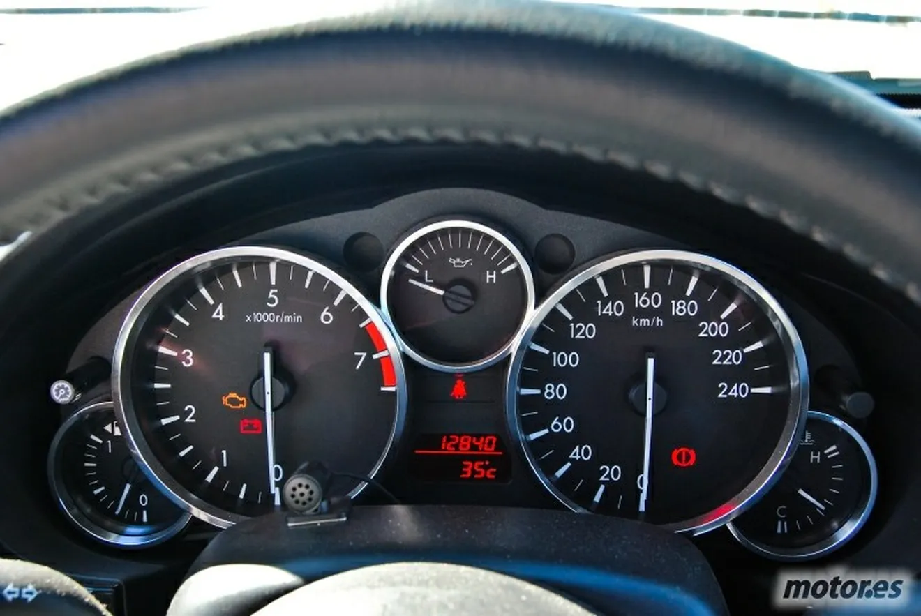 Mazda MX5 instrumentacion