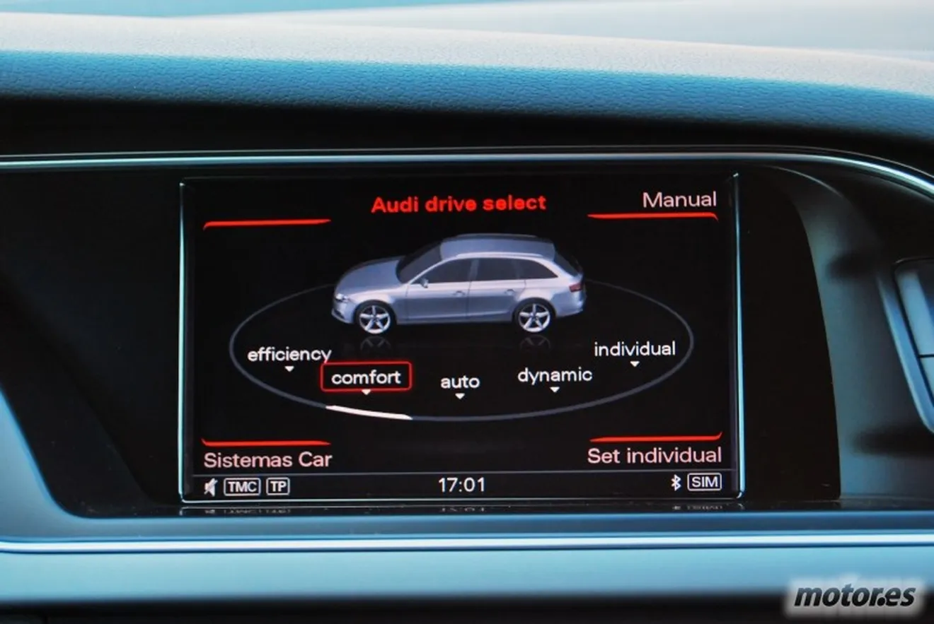 Audi A4 drive select