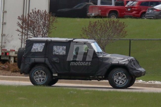 Jeep Wrangler 2018 - foto espía