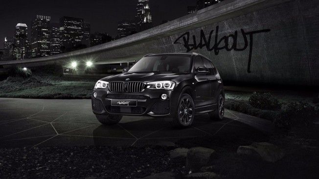 BMW X3 Blackout Edition