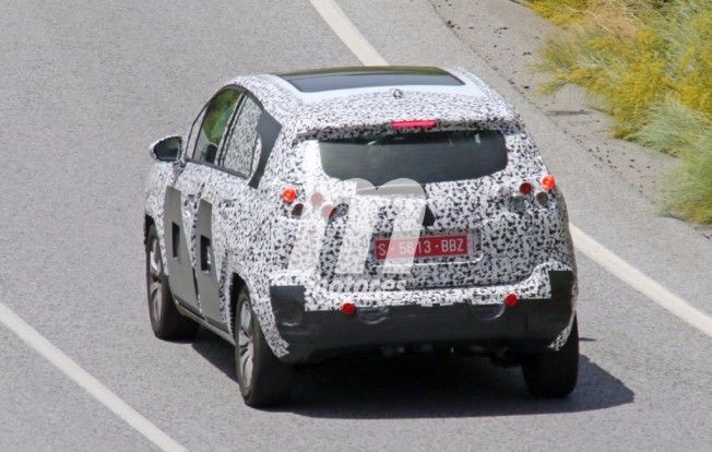 Citroën C3 Picasso 2017 - fotos espía