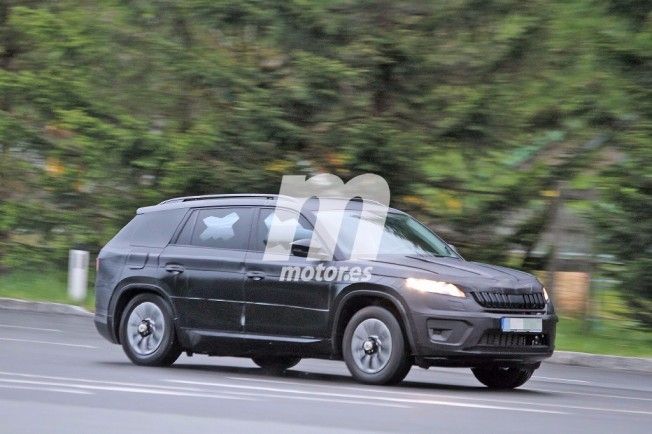 Skoda Kodiaq 2017 - foto espía