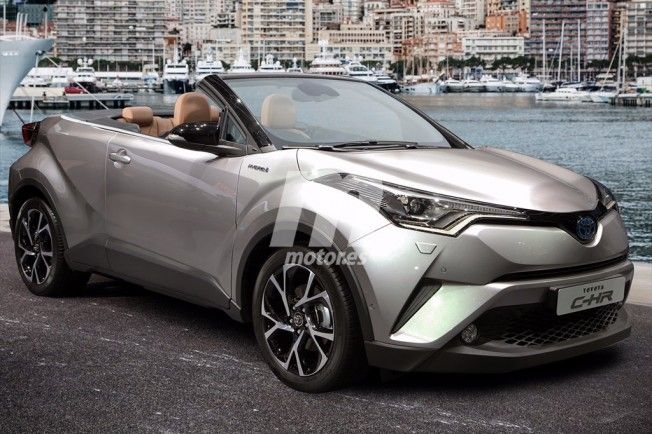 Toyota C-HR Cabrio - recreación