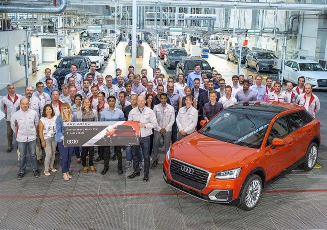 Audi Q2 - producción