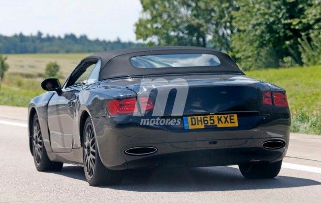 Bentley Continental GT Cabrio 2018 - foto espía