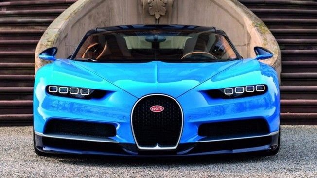 Bugatti Chiron - frontal