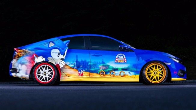 Honda Civic Sedán Sonic the Hedgehog