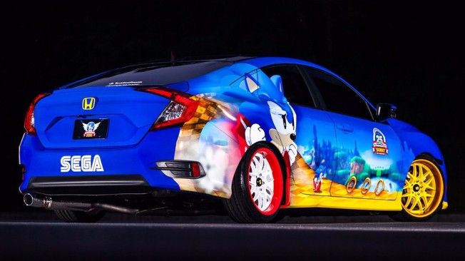 Honda Civic Sedán Sonic the Hedgehog