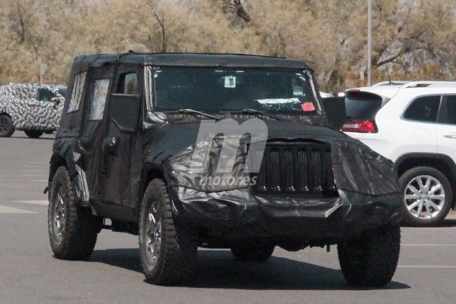 Jeep Wrangler 2018 - foto espía