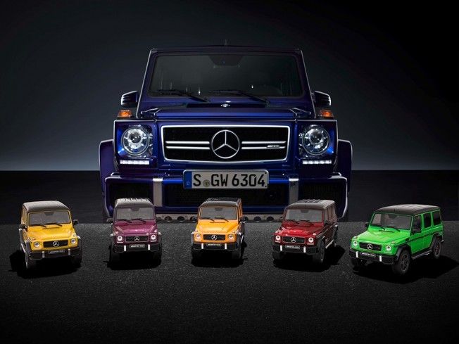 Mercedes-AMG G63 Crazy Colours