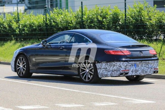 Mercedes-AMG S63 Coupé 2017 - foto espía