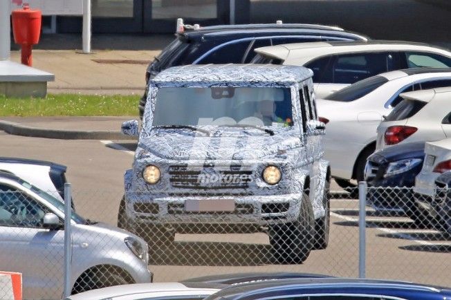 Mercedes Clase G 2018 - foto espía