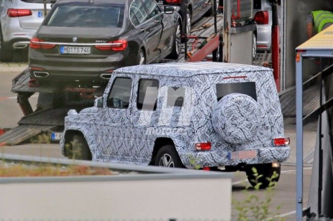 Mercedes Clase G 2018 - foto espía