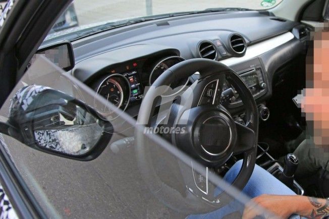 Suzuki Swift 2017 - foto espía interior