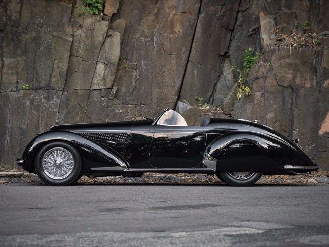 Alfa Romeo 8C 2900B Lungo Spider de 1939 por Carrozzeria Touring Superleggera