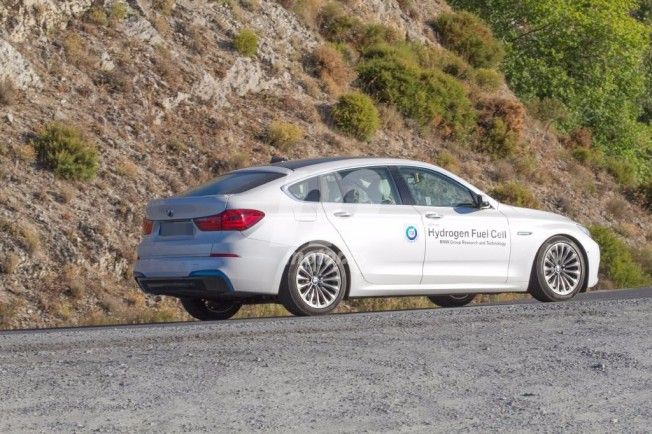 BMW Pila de Combustible - foto espía