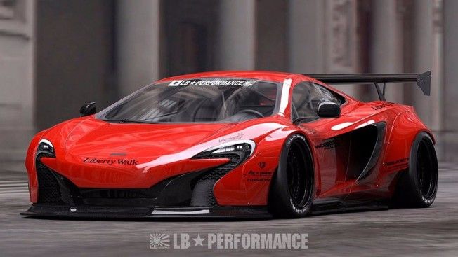 McLaren 650S modificado por Liberty Walk