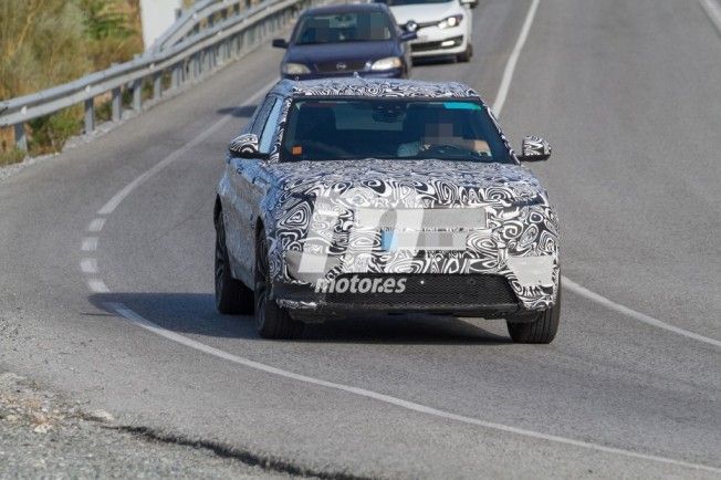 Range Rover Sport Coupé 2018 - foto espía frontal