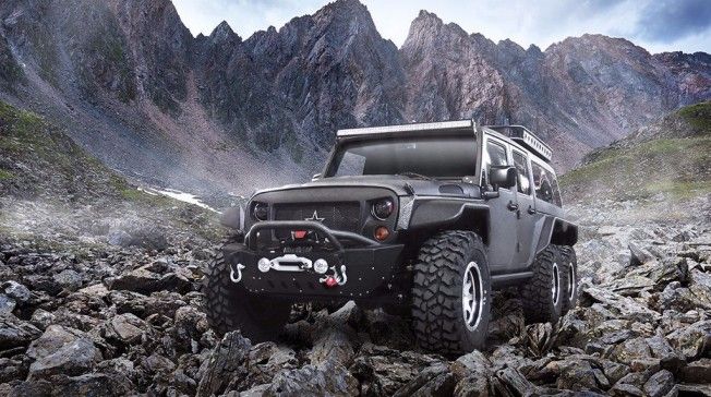 G. Patton Tomahawk Jeep Wrangler 6x6