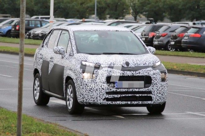 Citroën C3 Picasso 2017 - foto espía