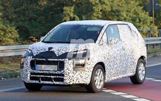 Citroën C3 Picasso 2017 - foto espía