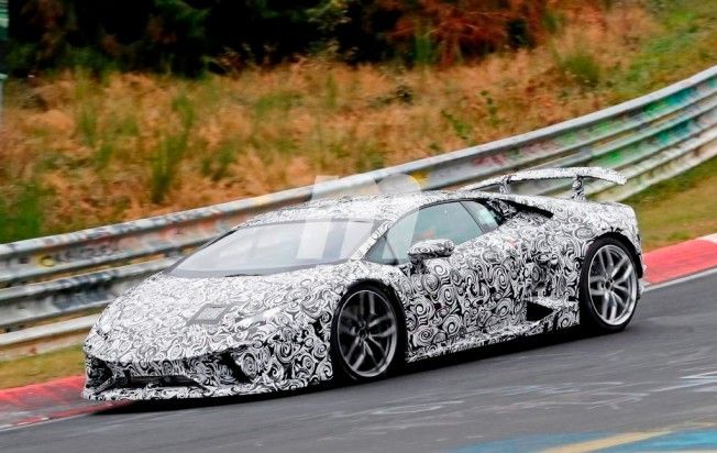 Lamborghini Huracán Performante - foto espía