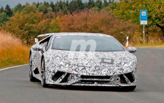 Lamborghini Huracán Performante - foto espía