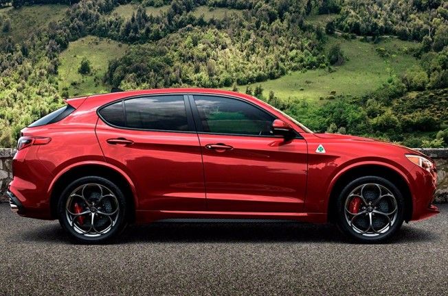 Alfa Romeo Stelvio Quadrifoglio - lateral