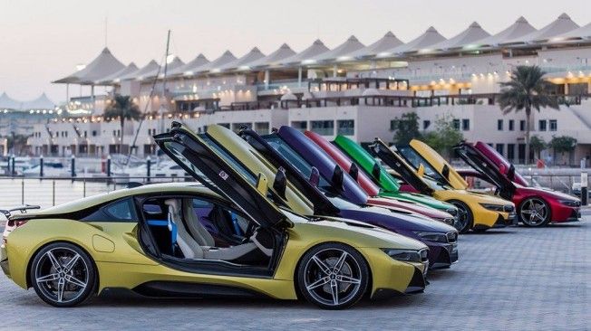 BMW i8 Yas Marina