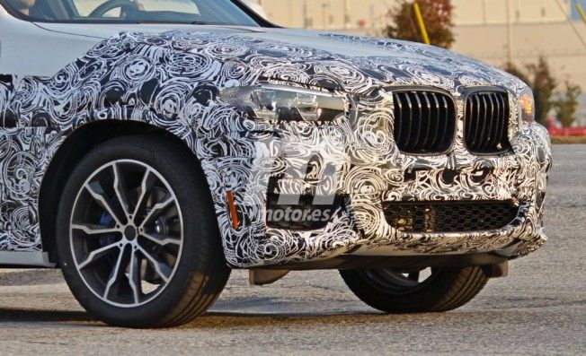 BMW X3 2017 - foto espía frontal