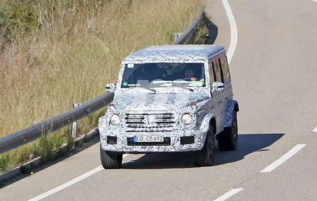 Mercedes-AMG G63 2018 - foto espía