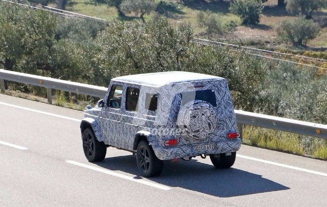 Mercedes-AMG G63 2018 - foto espía posterior