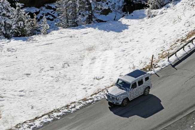 Mercedes Clase G 2018 - foto espía