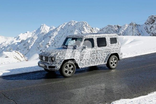 Mercedes Clase G 2018 - foto espía