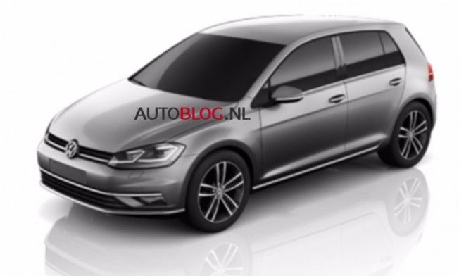 Volkswagen Golf 2017 - foto filtrada