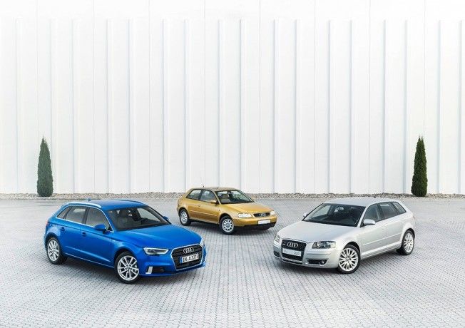 Audi A3 - tres generaciones