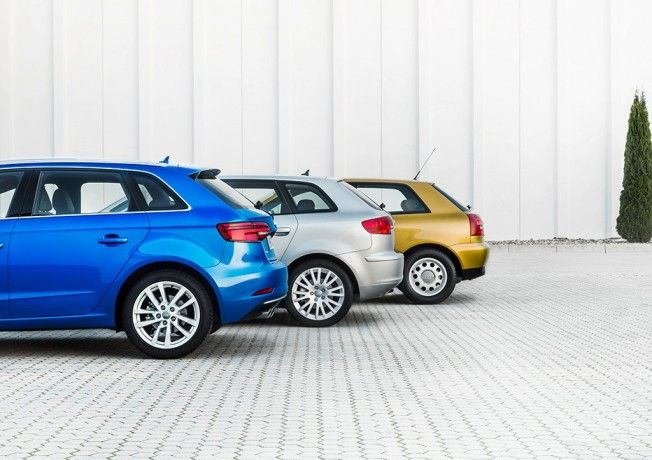 Audi A3 - tres generaciones