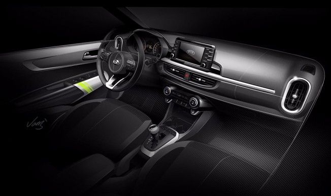 Kia Picanto 2017 - interior